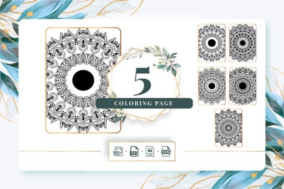 KDP Coloring Pages Bundle 30: Graphics & Coloring Amp Review