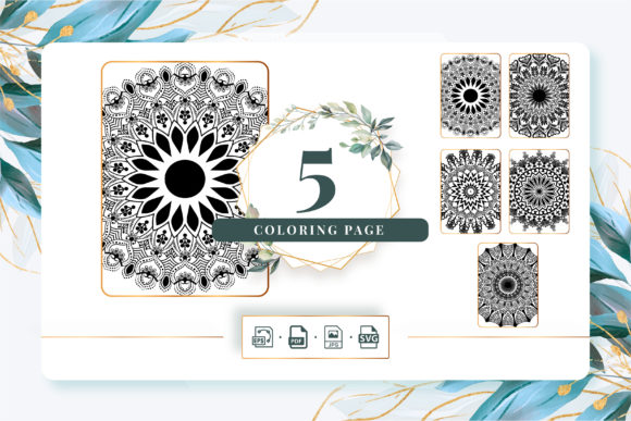 KDP Coloring Pages Bundle Pack 22: Graphics & Coloring Pages Amp Review