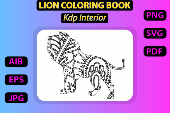 Lion Coloring Page for Adults Kids Review