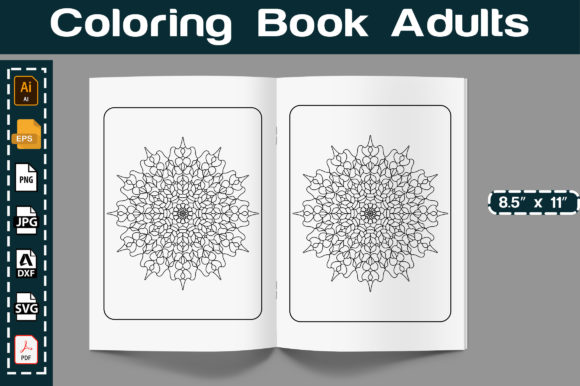 Mandala Coloring Page Vol 03: Graphics & Coloring Pages Amp