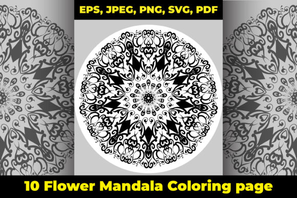 Mandala Coloring Pages Amp Your Graphics Workflow