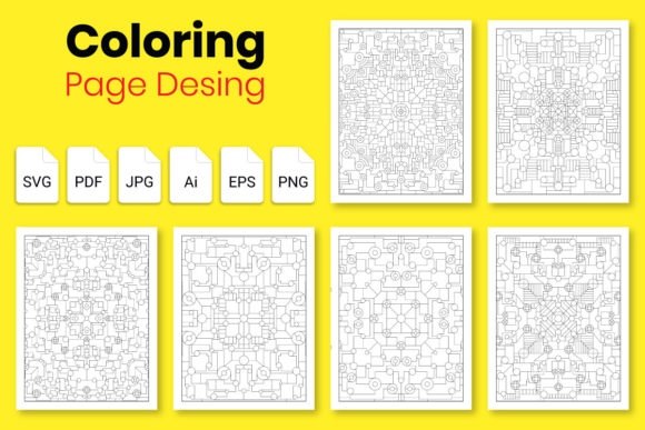 Mandala Pattern Graphics for Coloring Pages Amp Projects
